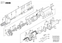 Bosch 0 602 210 008 ---- Hf Straight Grinder Spare Parts